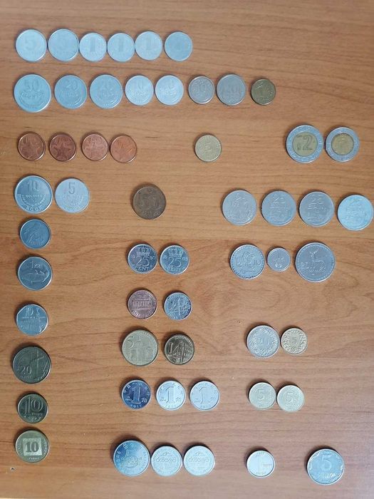 Колекция монети от миналия век от цял свят !