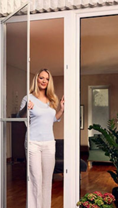 Москитная Сетка плиссе жалюзи  Сетка Раздвижные установк