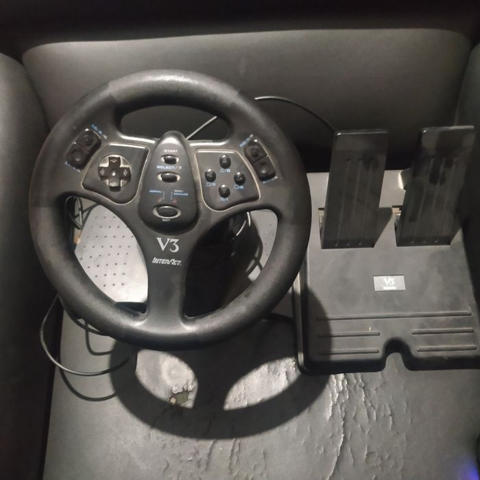 PlayStation 2 + Rul va Pedallar to‘plami 2 ta pult