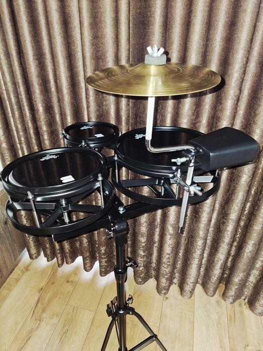 Рототоми + нови стойка/чинел 8"/коубел/палки