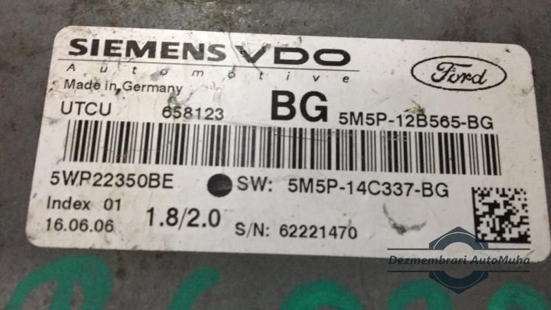 Calculator ecu Ford C-Max 2007-> 5m5p12b565bg