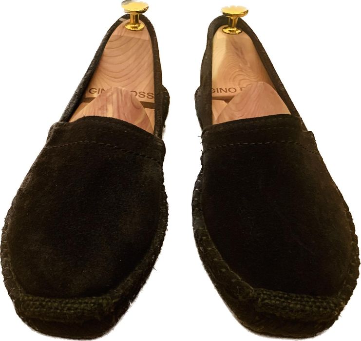 Espadrile, mocasini piele Mango