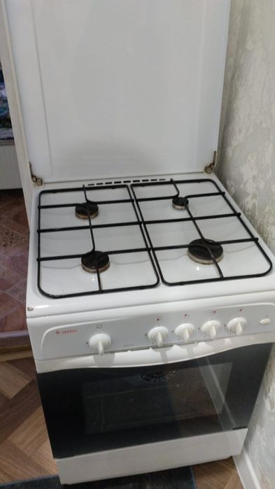 Плита, 4 камфур, газплита,