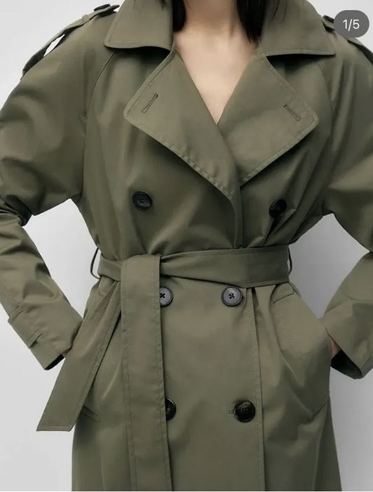 Pull bear шлифер тънък