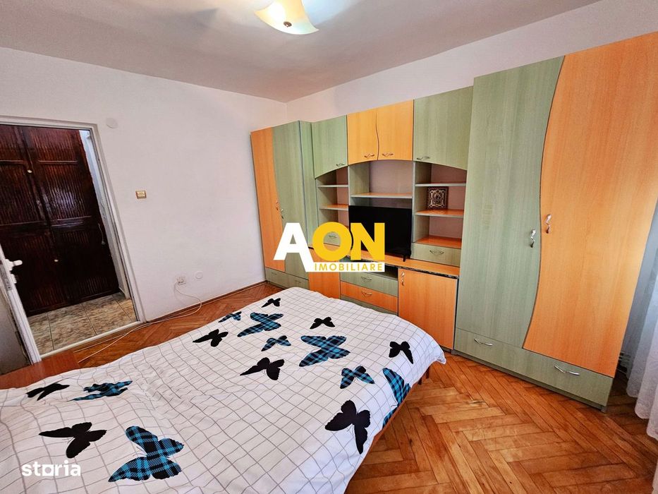 Apartament 2 camere, mobilat, utilat, etaj 3, cu boxa si parcare