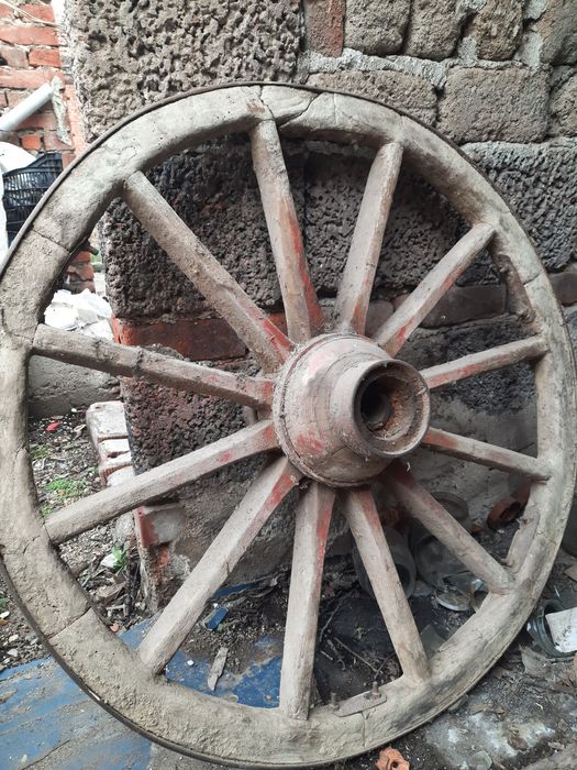 Автентично волско колело и чекрък