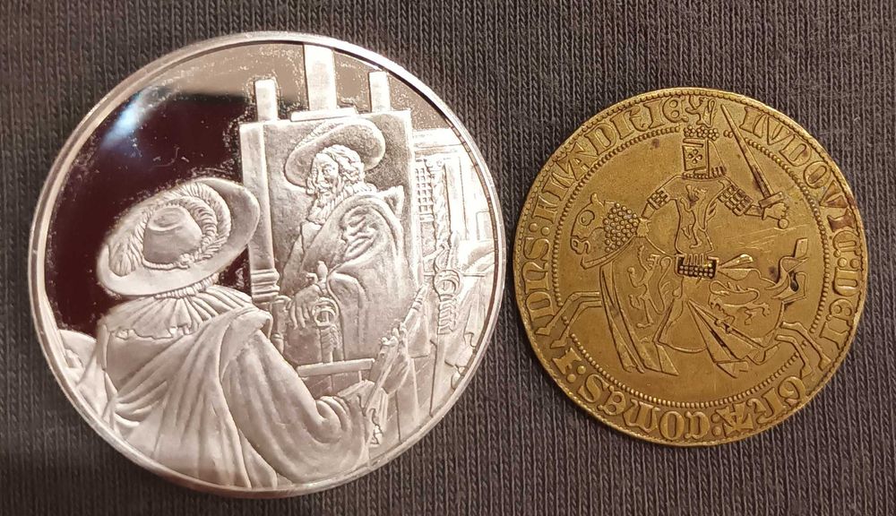 Сребърна монета/медал-P.P.RUBENS