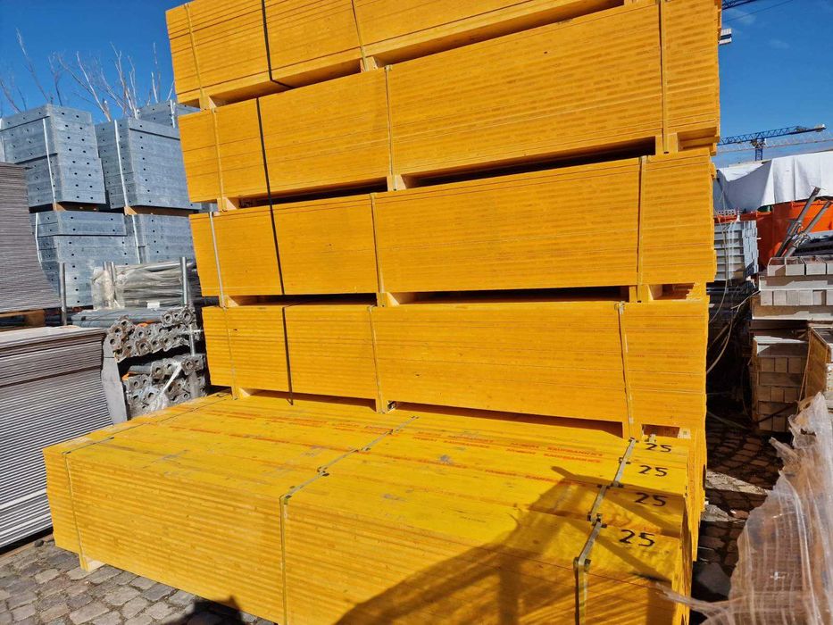 Трислойни платна с ширина 25 см за тапи на шайби и/или колони