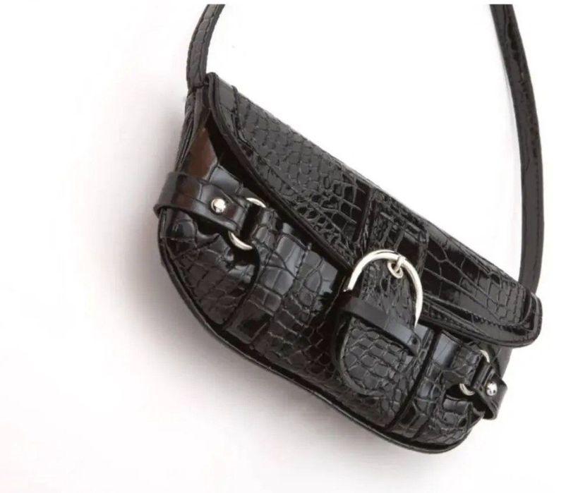 Сумка багет.  Сумка через плечо
