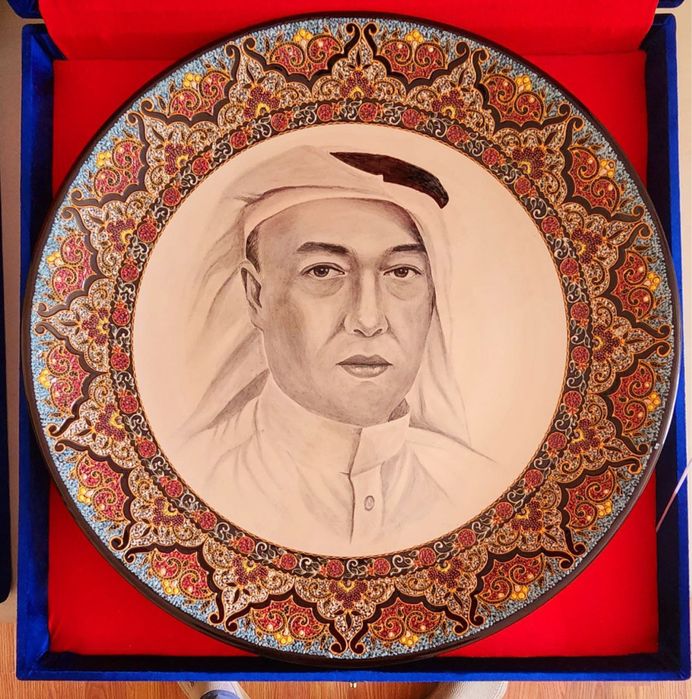 Тарелки национальные с вашим фотом  Ручная работа