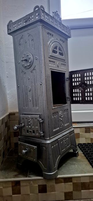 Soba din fonta vintage anii 1900