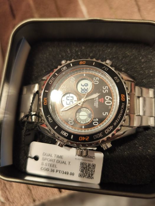 Ceas FREDRIC  sport dual time