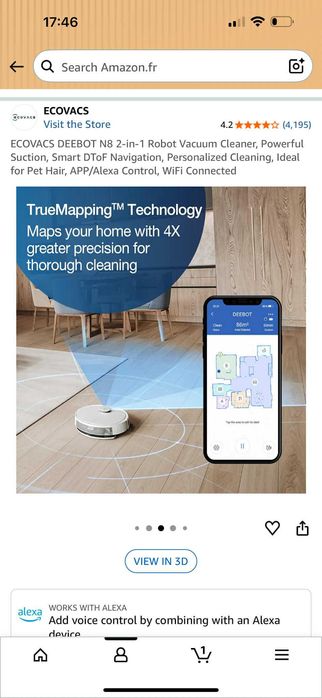 Прахосмукачка робот Deebot