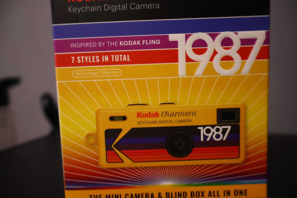 Камера Kodak Charmera - ЧЕРВЕН цвят