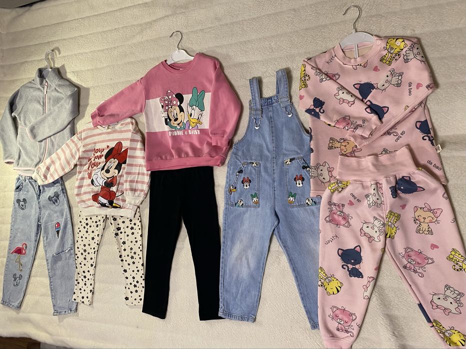 Одежда пакетом на девочку 98-104