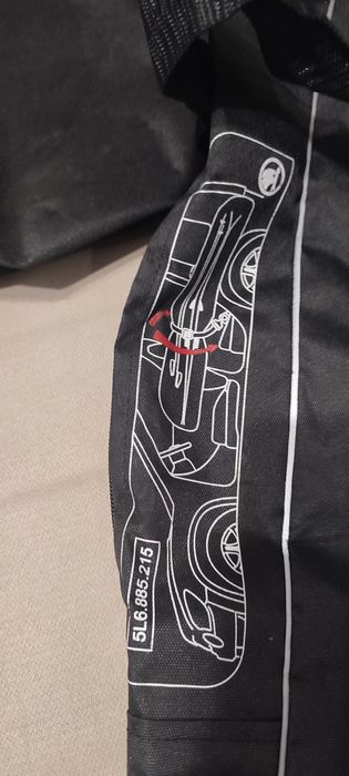 Чехол для лыж новый