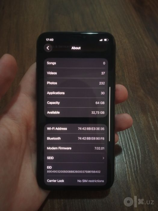 iPhone 11 pro 64 gb