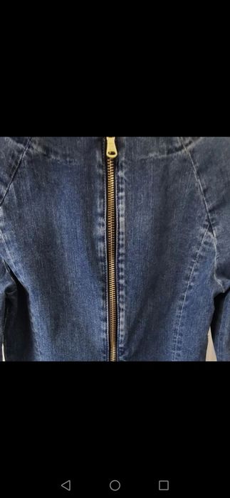 Balmain платье джинсовое