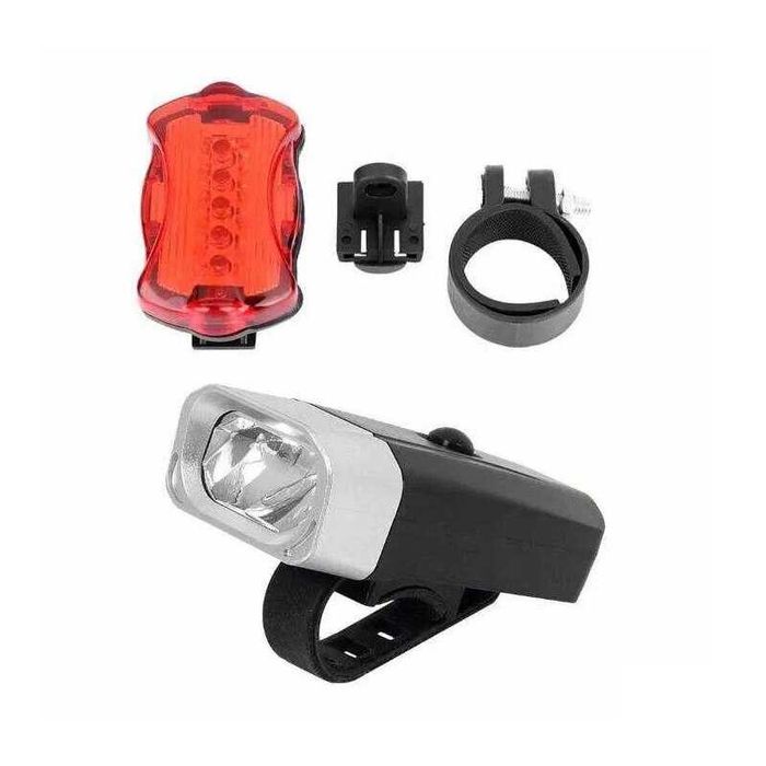 Комплект LED Фар и Стоп за Велосипед/Тротинетка, Водоустойчиви, Държач
