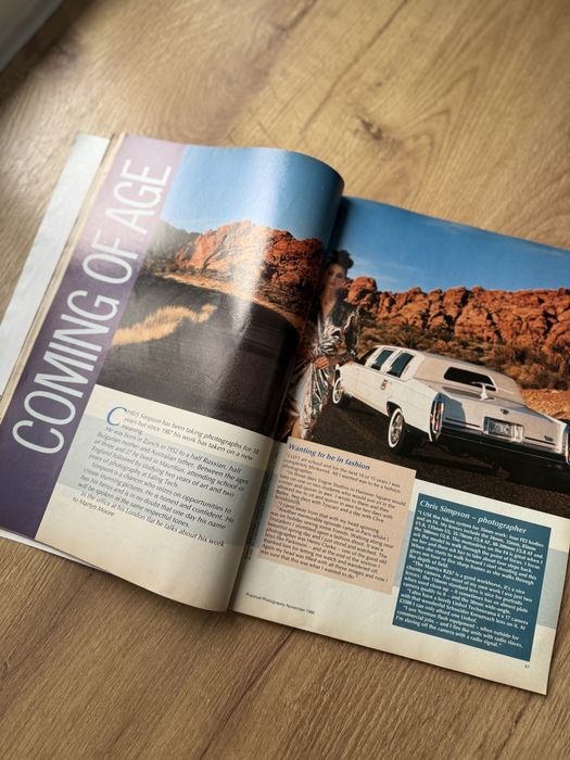 Винтидж списание фотографско от 1990