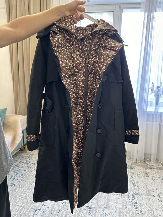 Куртка пуховик новая Burberry