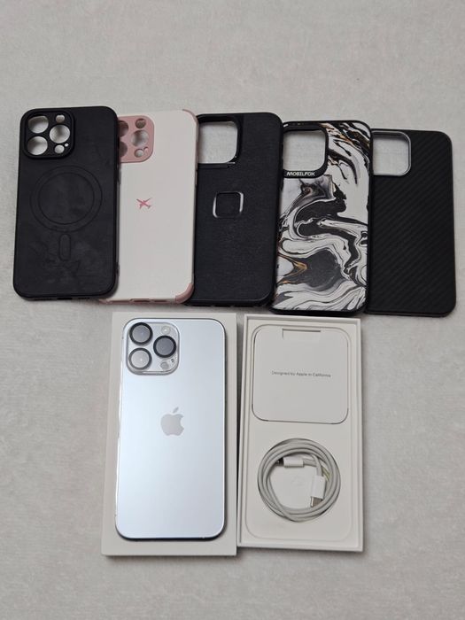 IPhone 14 Pro Max, Silver, 128 Gb, Stare Impecabila, Full box