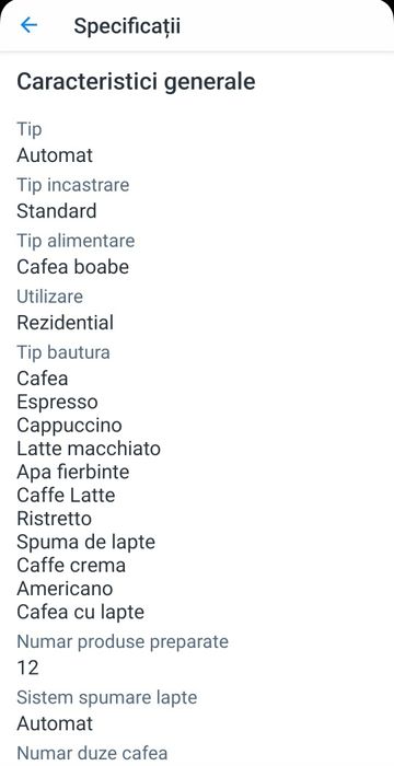 Espressor automat Philips seria 4400 cu garantie