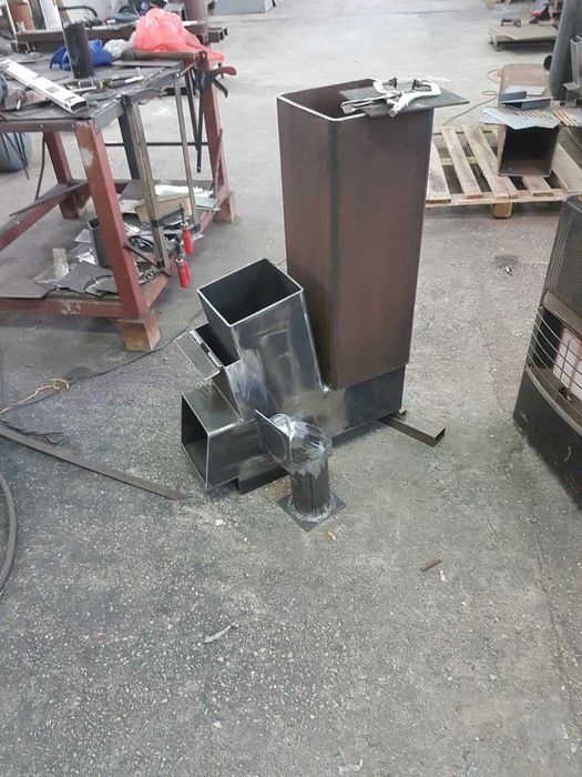 Ракетна печка използвана