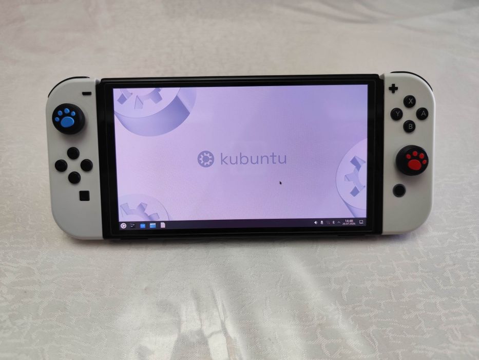 Nintendo Switch OLED + Android 15 + Linux OS / полный комплект