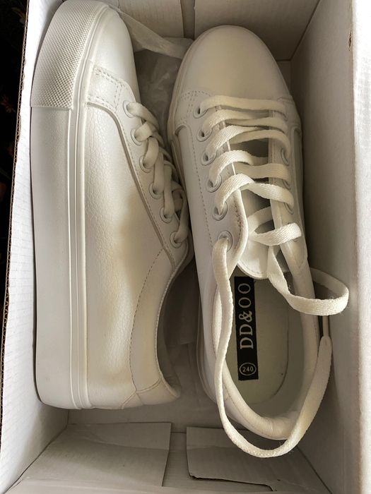 Кеды новые DD&OO белого цвета