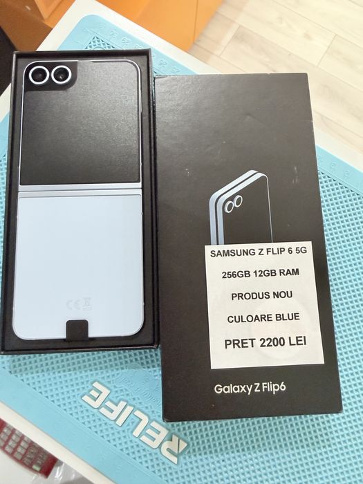 Samsung Z Flip 6 256gb 5g Nou/Dual Sim/Garantie