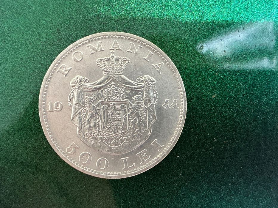 Monedă Argint 500 Lei 1944 – Mihai I. Investiție în Argint Fizic