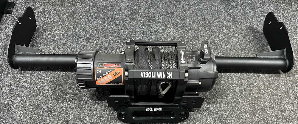 Suport troliu 8000-13000lbs dedicat Dacia Duster 1 si 2 pana in 2017