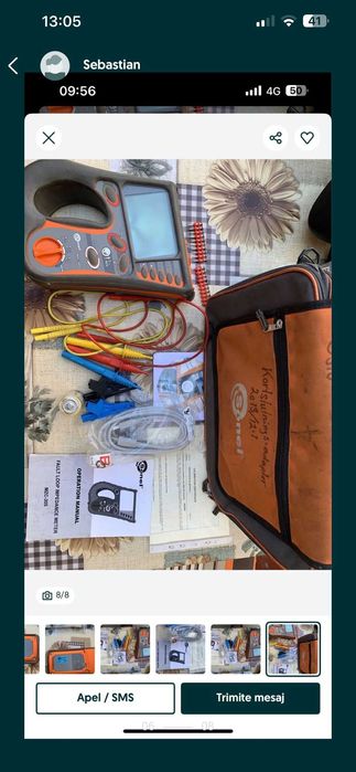 SONEL MZC -305 / Aparat / Tester Măsurat Impedanță Bucla