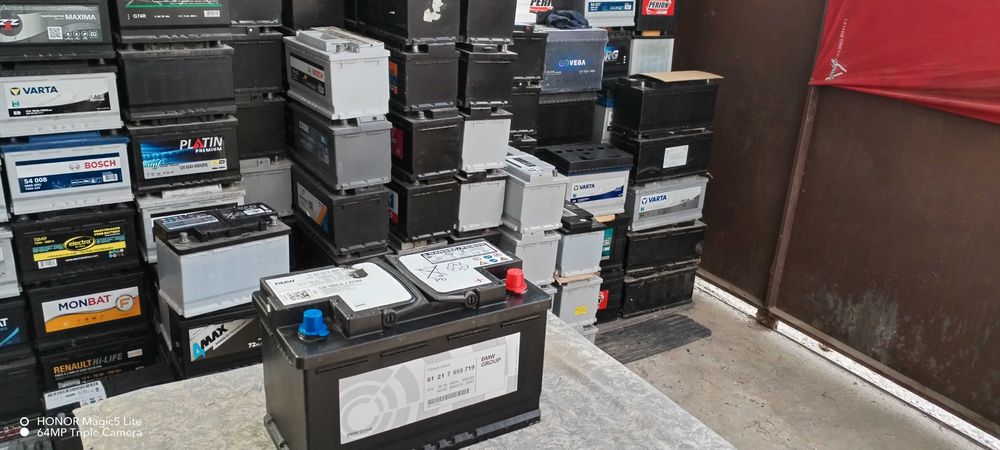 Акумулатор BMW 80 ач, AGM, гаранция и доставка