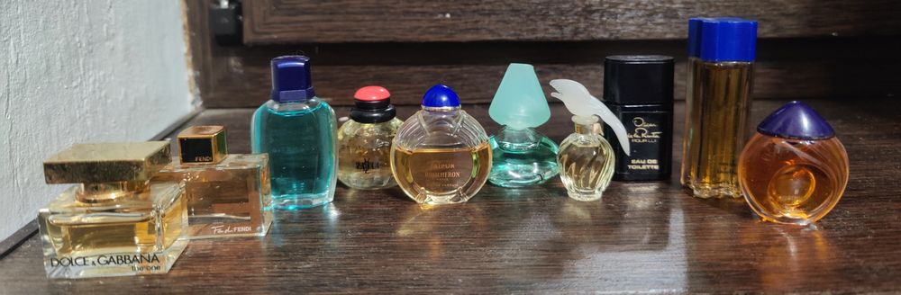 Colectie miniaturi parfumuri 10 buc