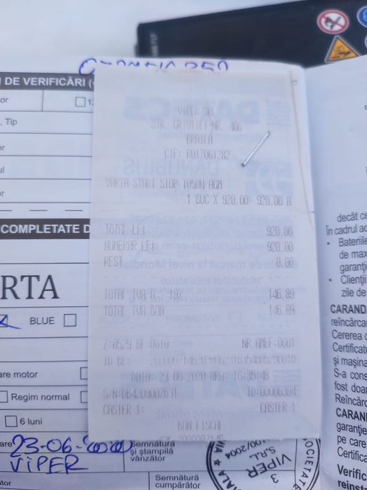 Baterie nouă Touareg