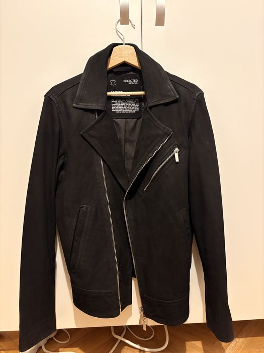 Geaca piele naturala Selected masura M