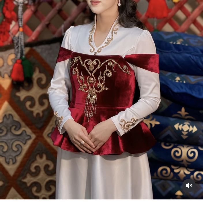 Қазақ көйлек корсетпен