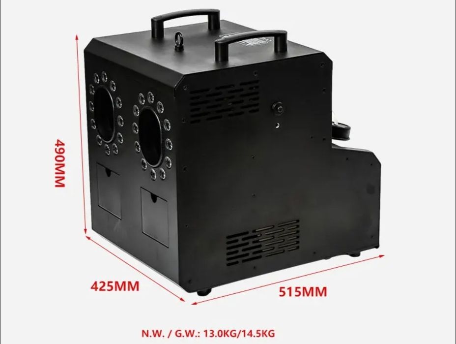 Генератор мыльных пузырей с дымом