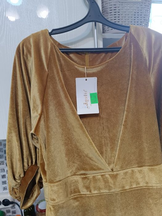 Платье новое велюр