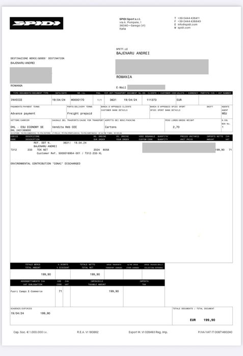 Geaca moto Spidi Tek Net - masura XL (54)