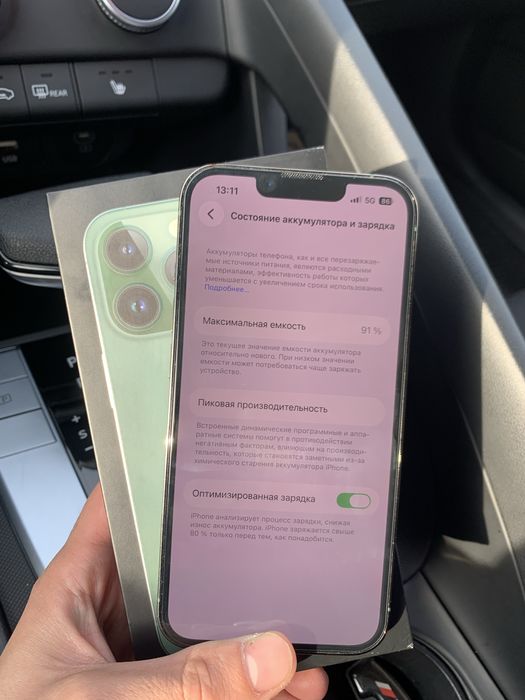 Айфон 13про 128гб 91%