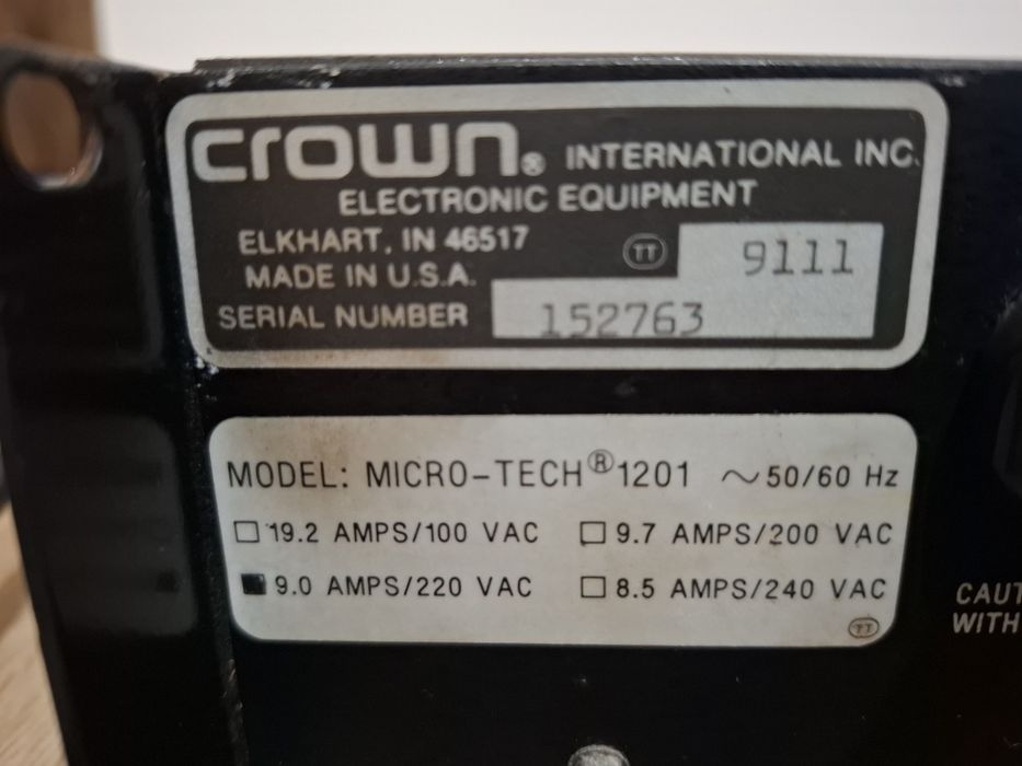 Putere Amcron Micro tech  1201