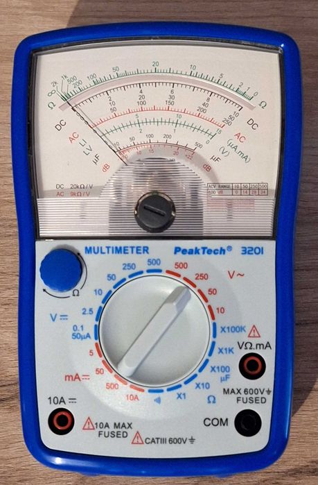 Multimetru analogic PeakTech 3201