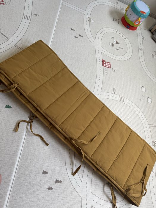 Protectii de pat bebe maro IKEA super dragute