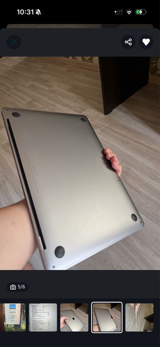 Macbook pro 2017 тачбар макбук про ноутбук