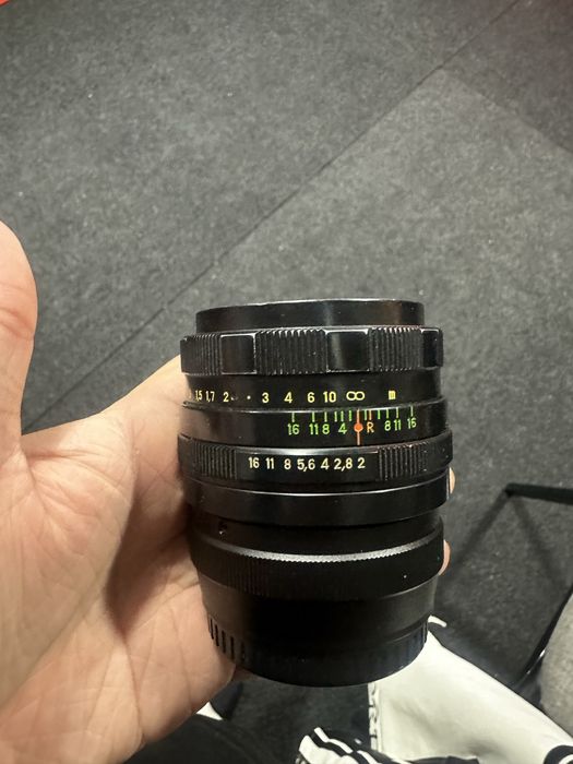 Гелиос обектив HELIOS 44M obektiv + adapter M42-M4/3 адаптер