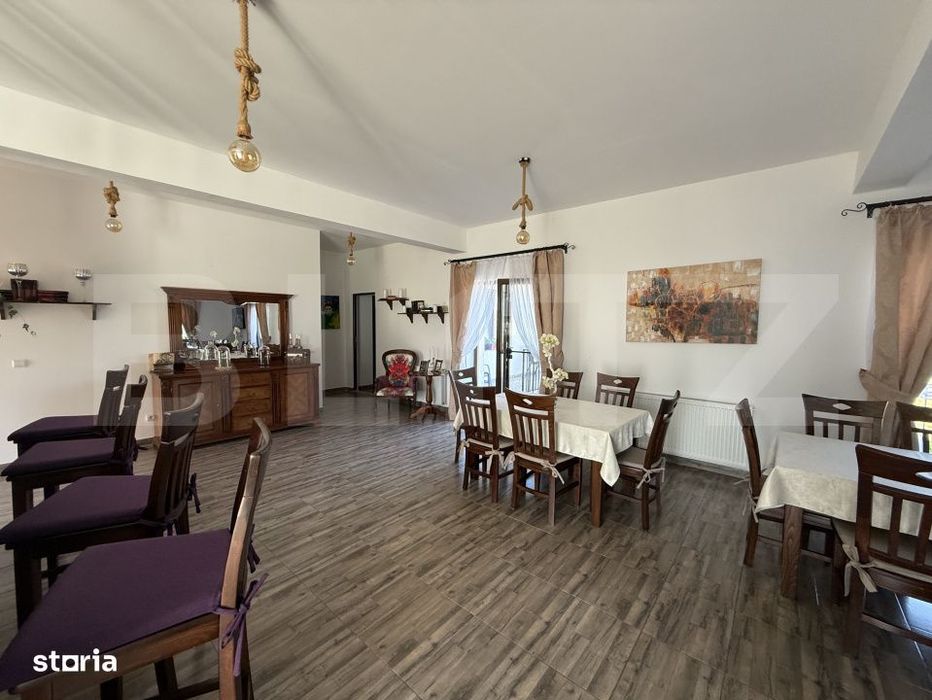 Pensiune cu 4 camere, teren 1590 mp, zona Lazuri