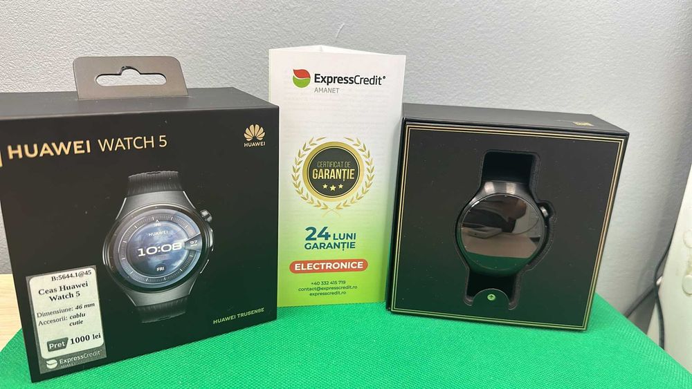 Smartwatch Huawei Watch 5 (Ag45 B.5644) - Garantie 2 ani